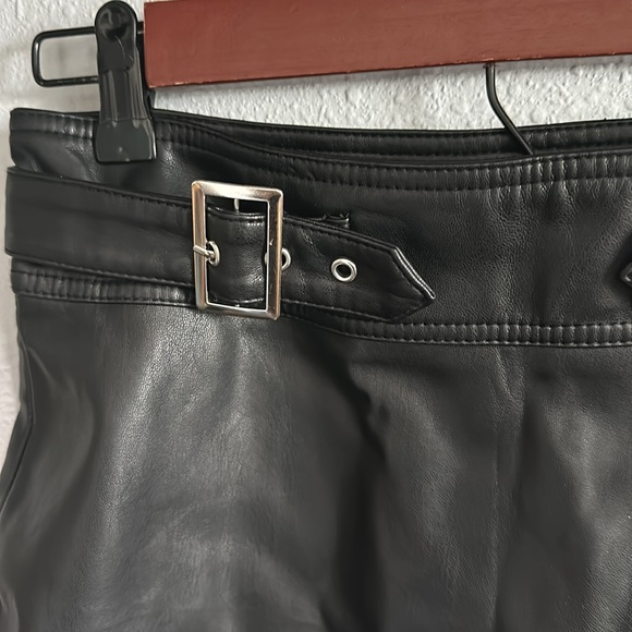 Urban Outfitters vegan leather mini skirt. Size small. - Picture 2 of 6